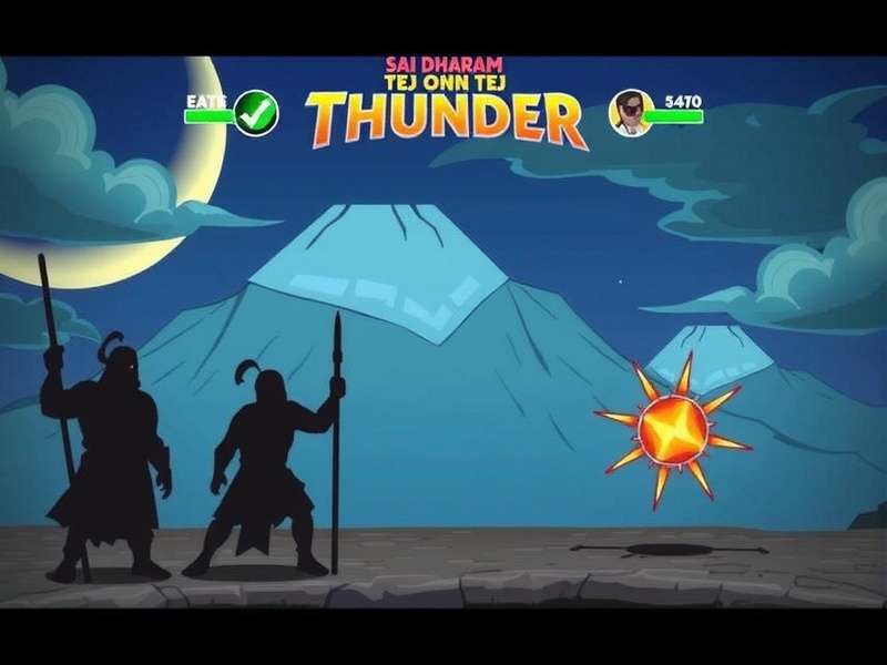 Sai Dharam Tej Thunder Game Screenshot